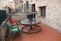 Patio interior con barbacoa